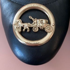 NWOT COACH Black Shoes